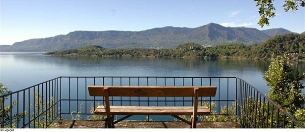 Hotel Antumalal: Vista privilegiada do Lago Villarrica