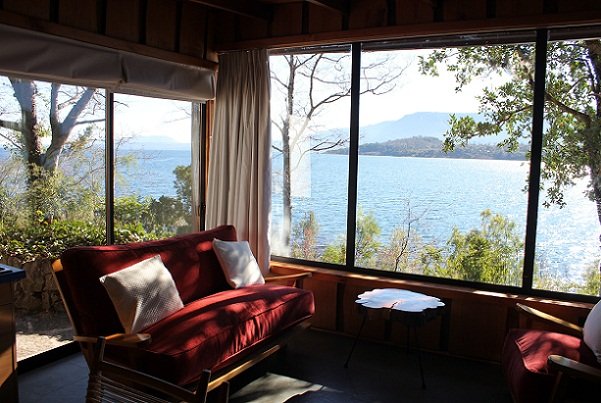 Antumalal com vista panorâmica para o Lago Villarrica no Sul do Santiago