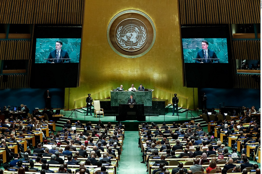Discurso do Presidente Jair Bolsonaro na ONU